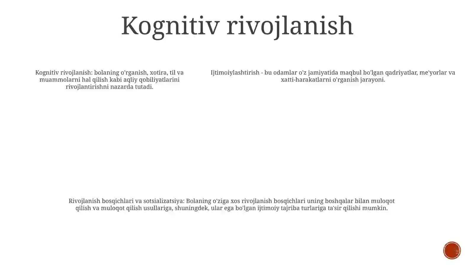 Yosh Davrlarida Shaxs IjtimoiylashuviningOʻzigaXosligi 4