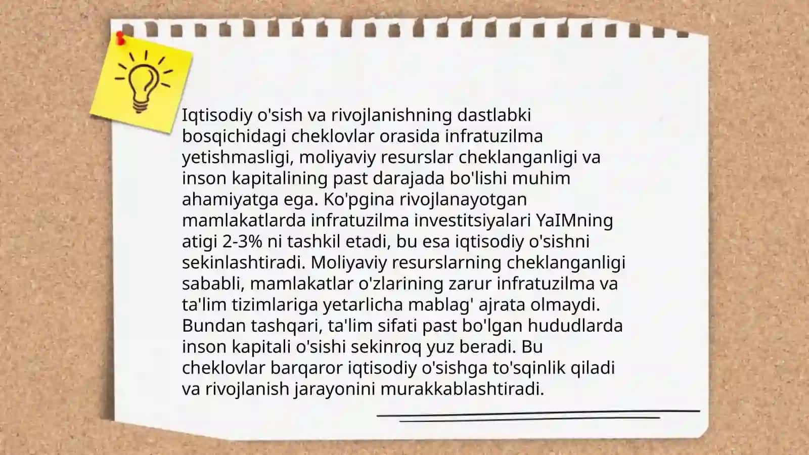 Mustaqil taraqqiyotning dastlabki bosqichidagi muammolar 4
