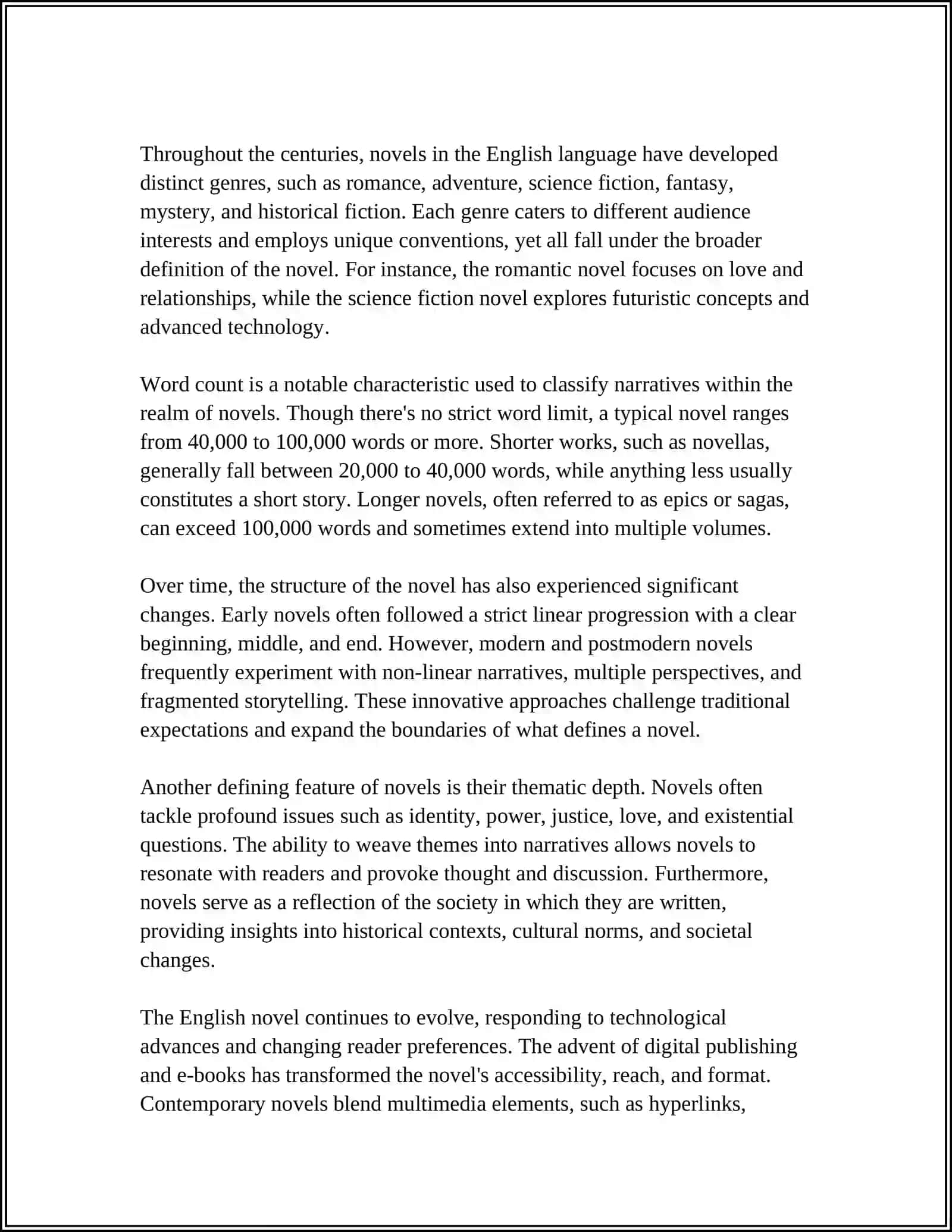 THE FIRST ENGLISH NOVELIST OF ENGLISH LETERATURE 4