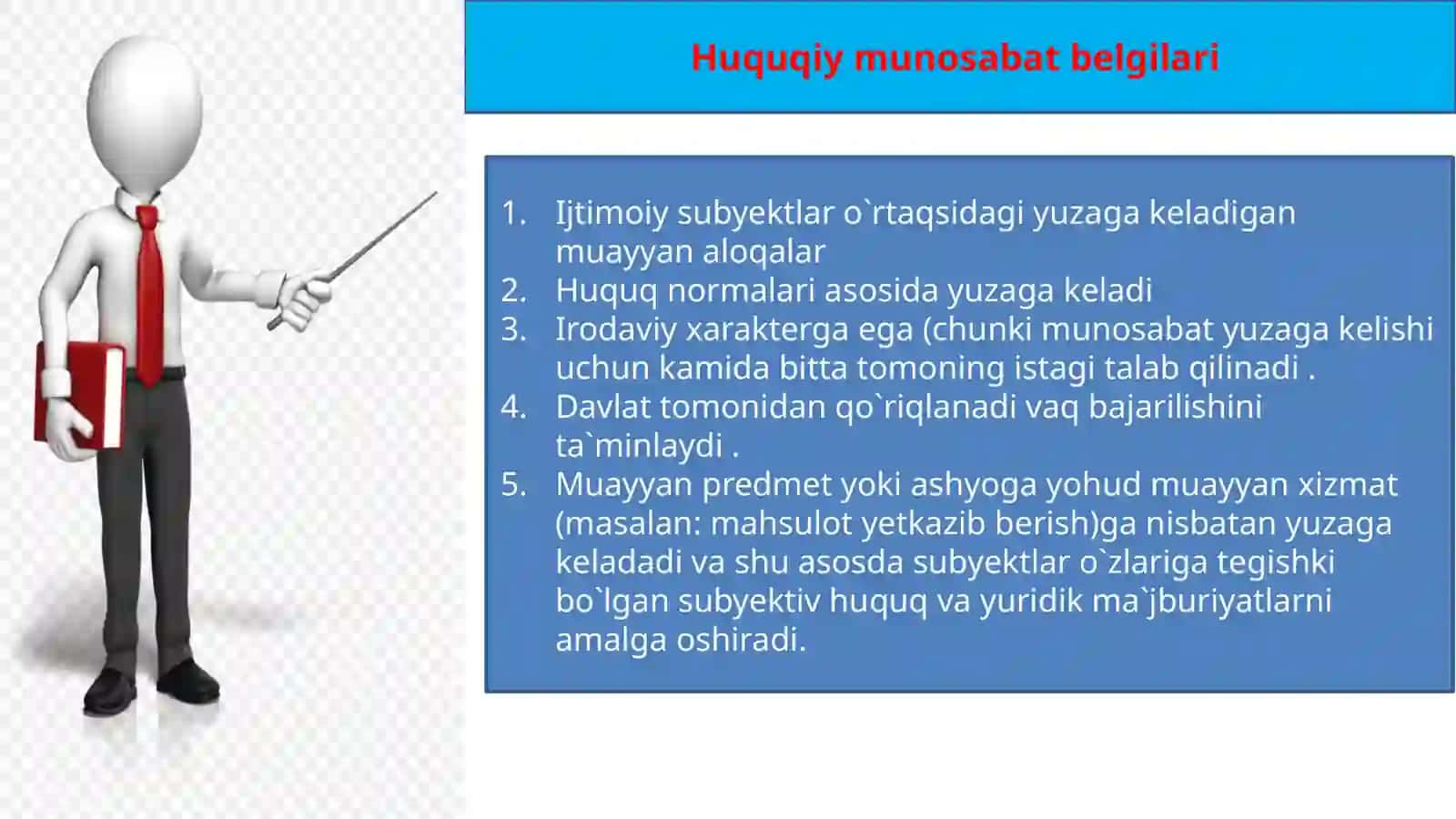 Huquqiy munosabatlar 4