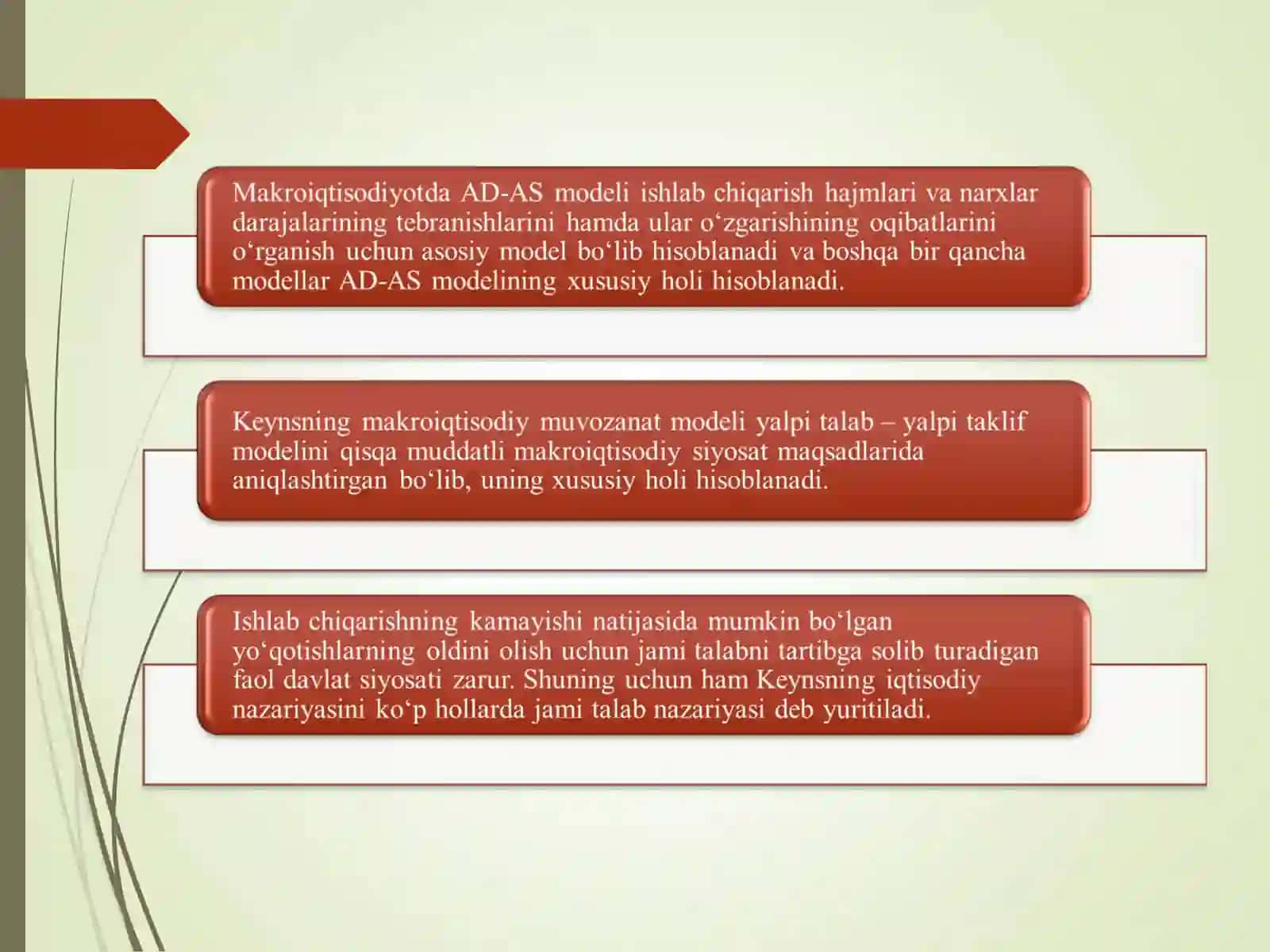 IS–LM modeli va uning qo‘llanishi 4