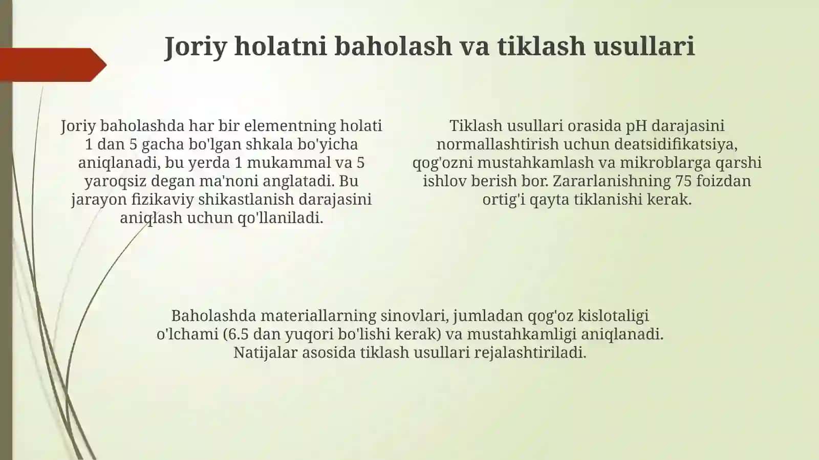 Kolleksiyani tiklash va raqamlashtirish 4