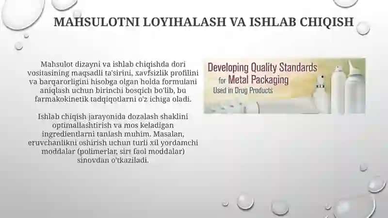 Farmatsevtik Ishlab chiqarish 4
