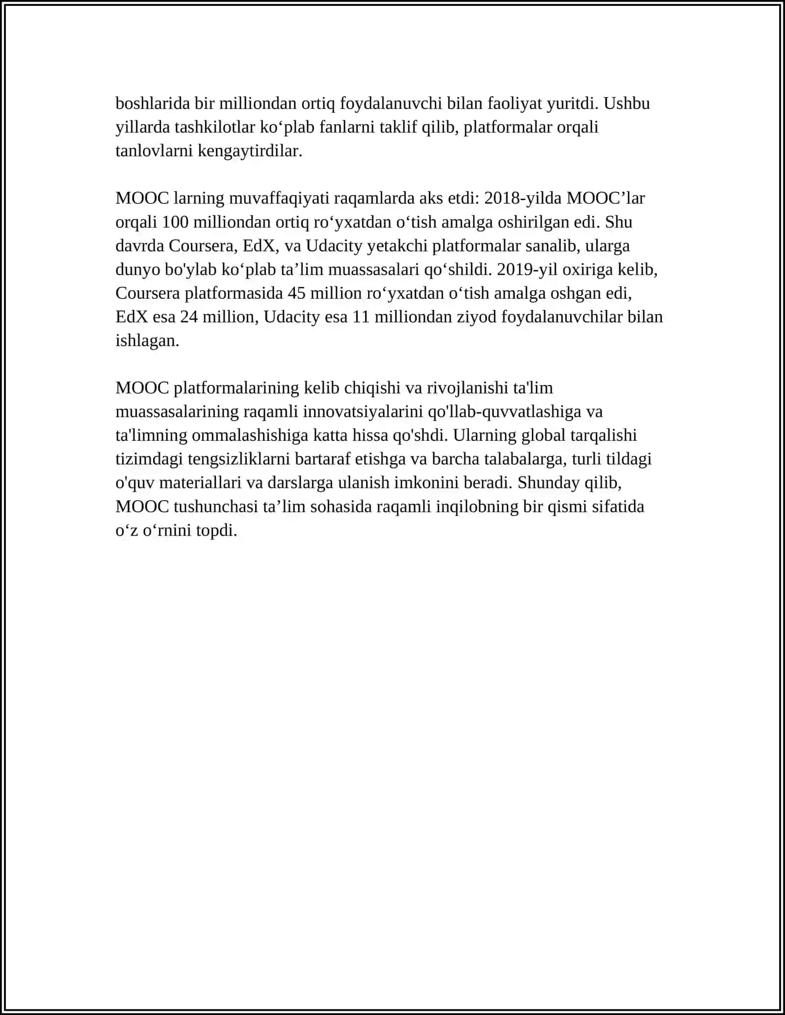 OCHIQ OMMAVIY ONLAYN KURSLAR 4