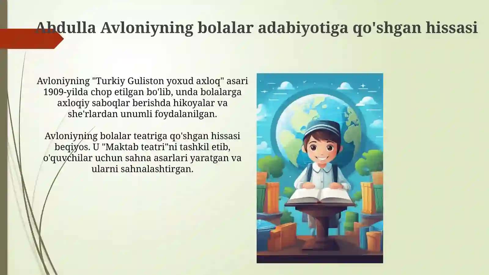 Milliy uyģonish davri òzbek bollalar adabiyoti 4
