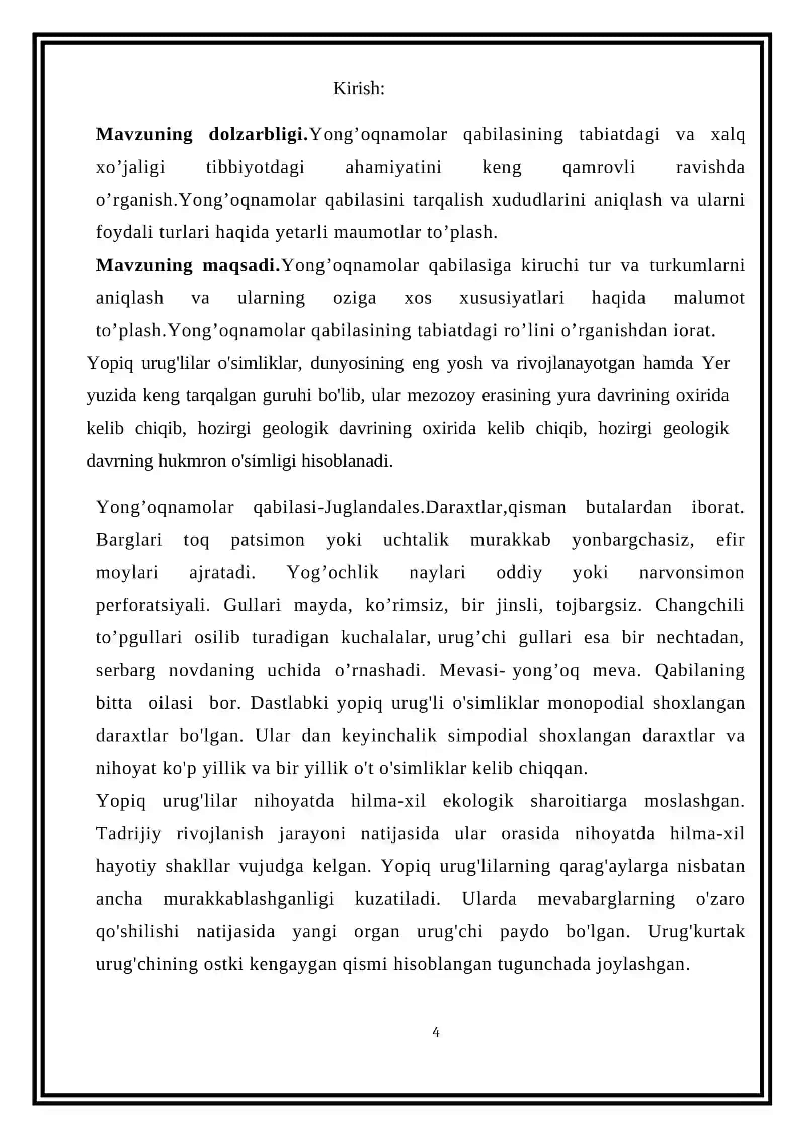 Yong’oqnamolar qabilasi 4