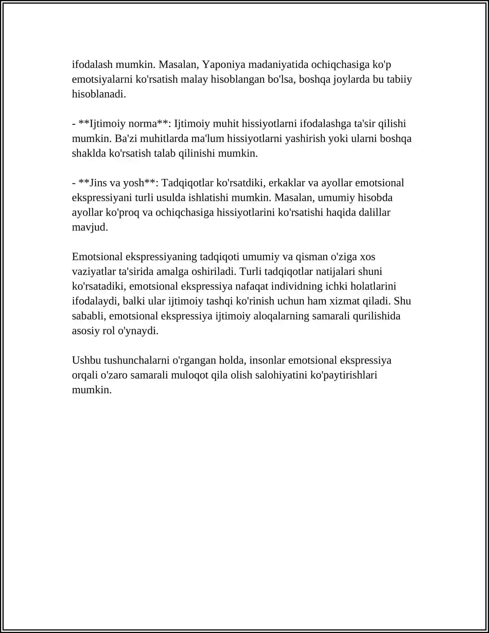 EMOTSIONAL EKSPRESSIYA VA EMOTSIONAL INTELLEKT DIAGNOSTIKASI 4
