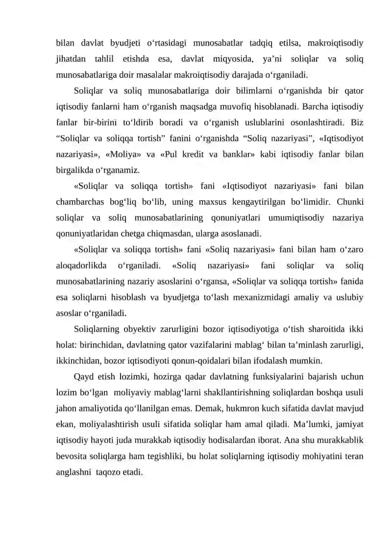 Soliqlar va soliqqa tortish 4