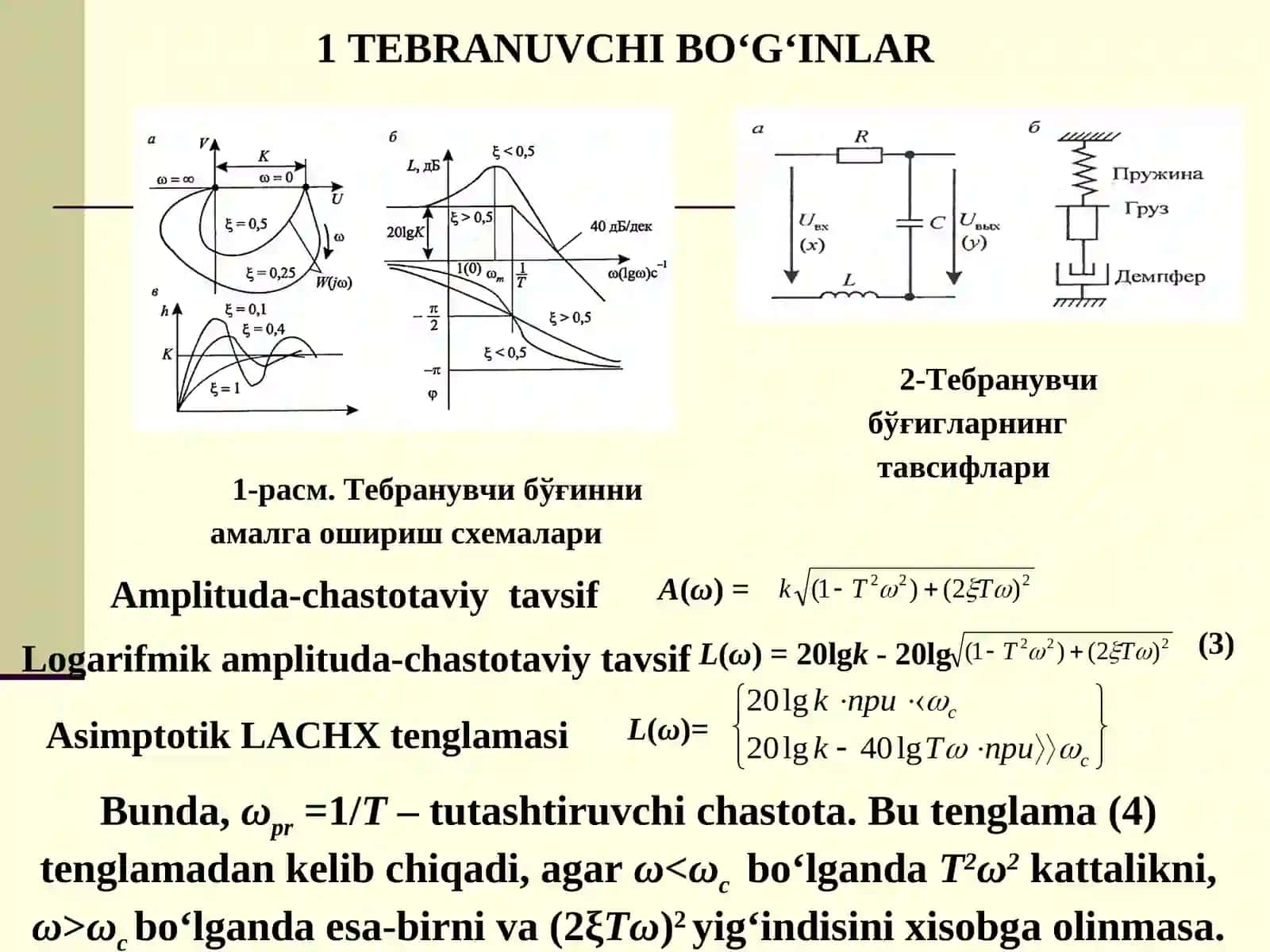 Tebranuvchi bo‘g‘inlar 4