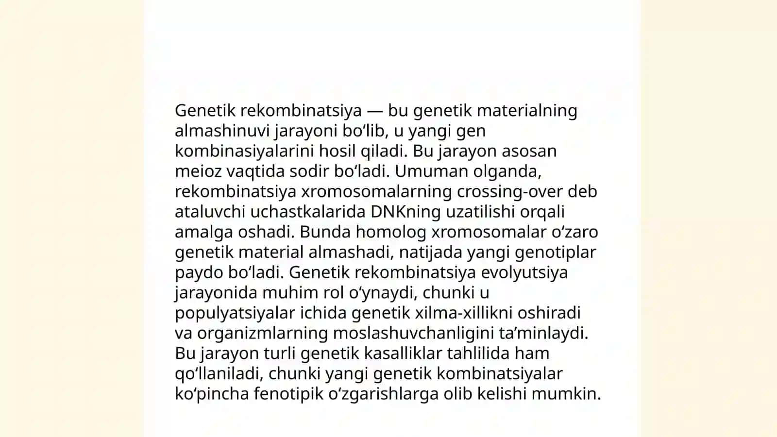 Genotipik ózgaruvchanlik turlari 4