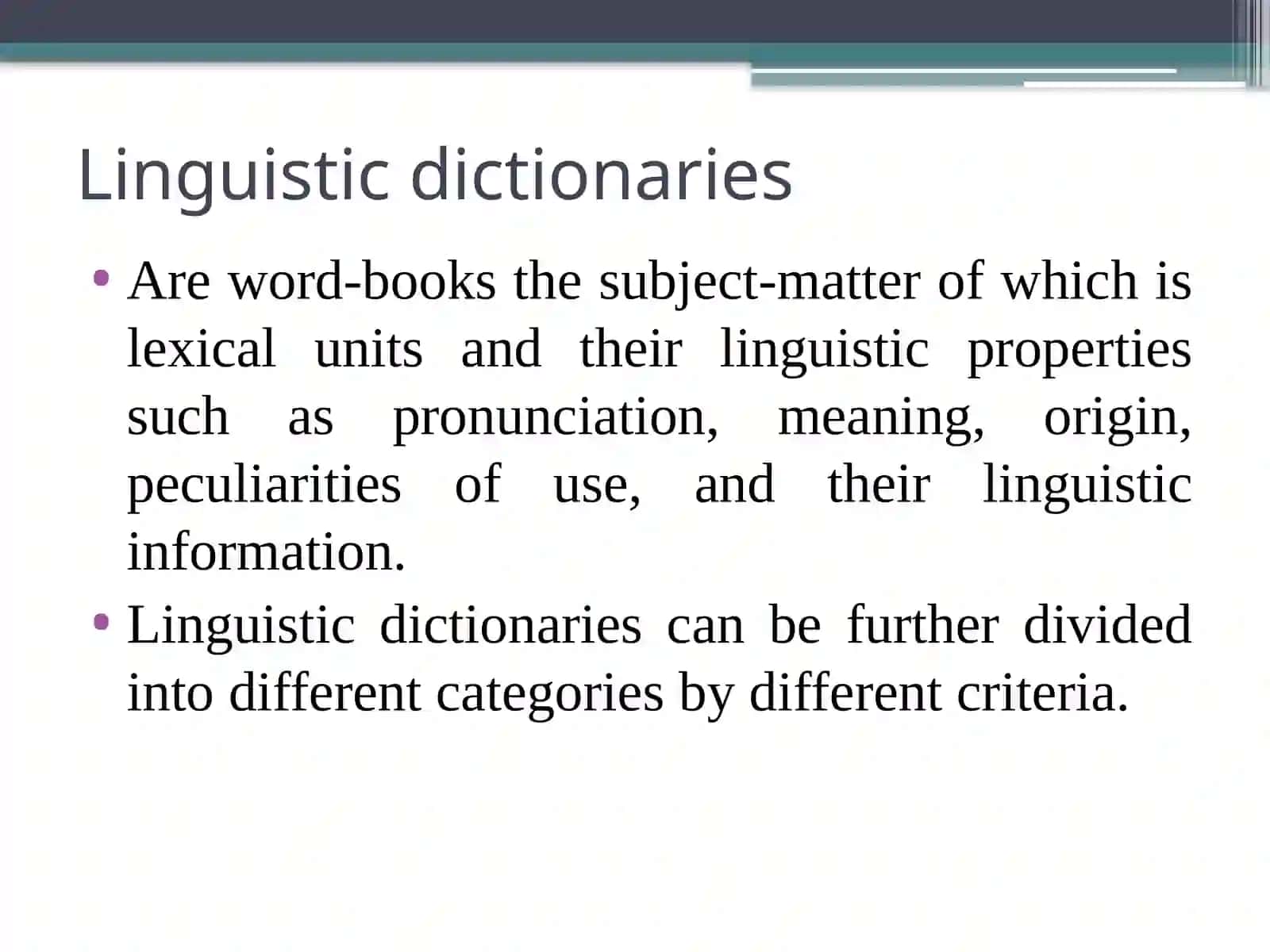 ENGLISH LEXICOGRAPHY 4
