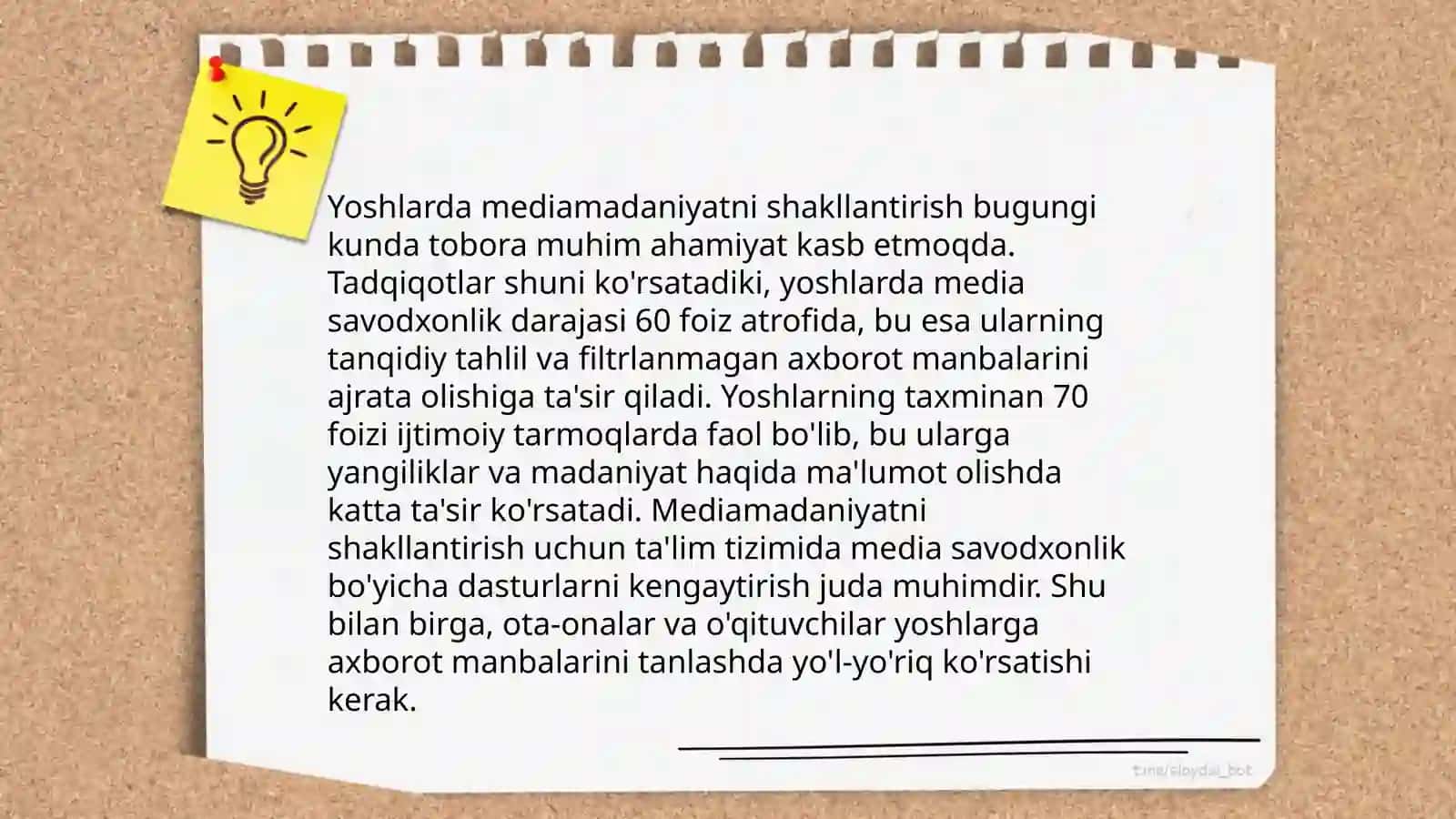 Media ta'limi va uning ijtimoiy ahamiyati 4