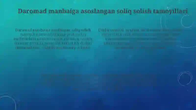 Rezidentlikka asoslangan soliq solish 4