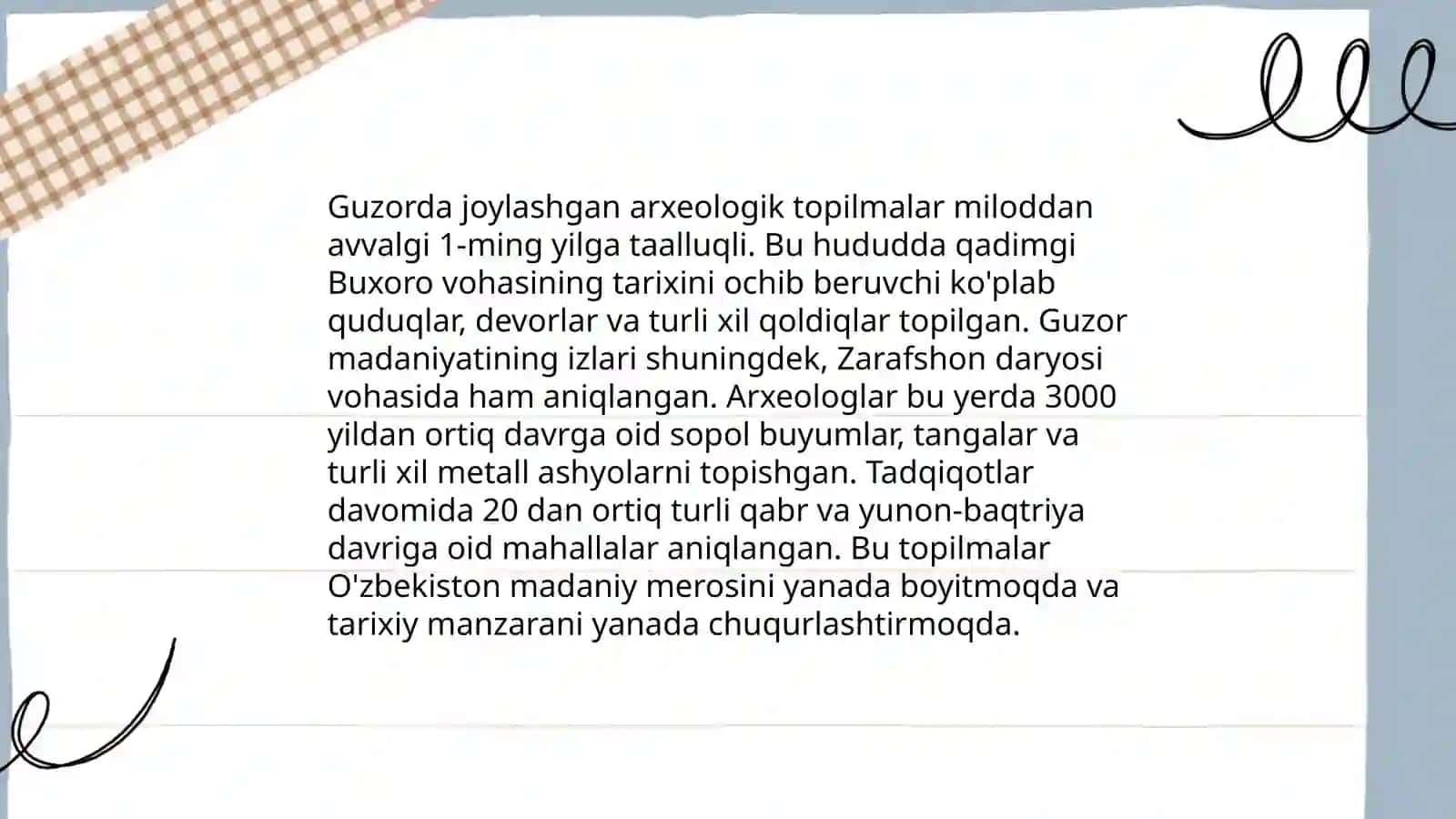 Ğuzor shahri madaniyati va tarixi 4