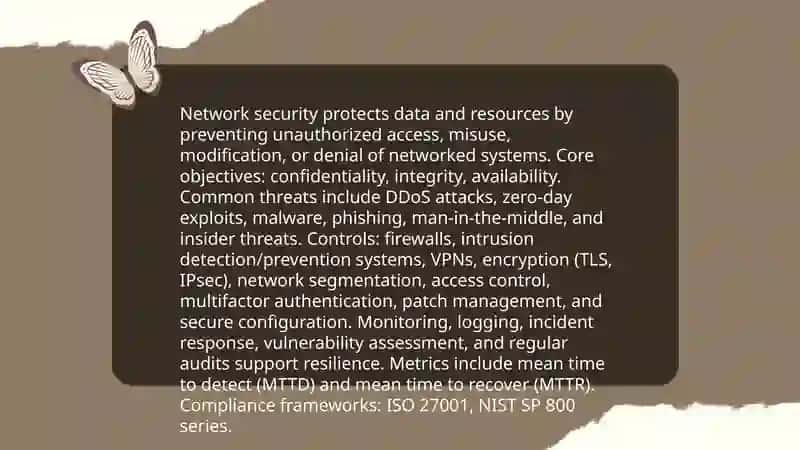 Information and Security Fundamentals 4