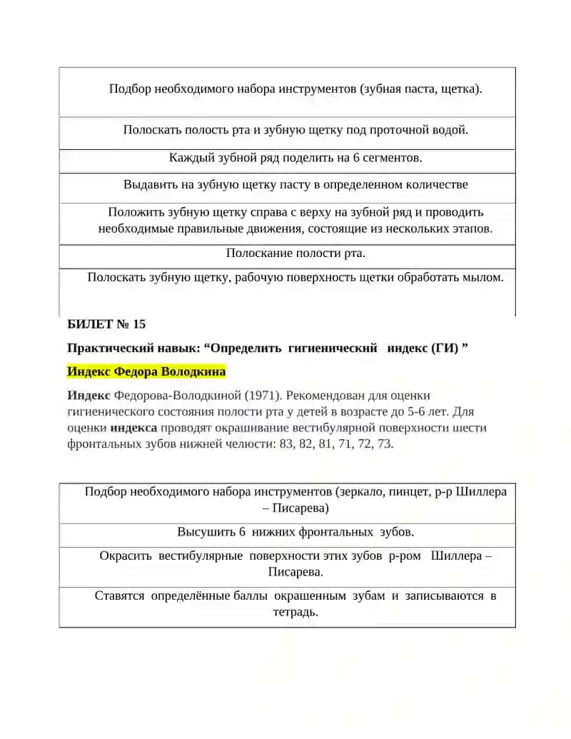 Проведение формалиновой пробы 4