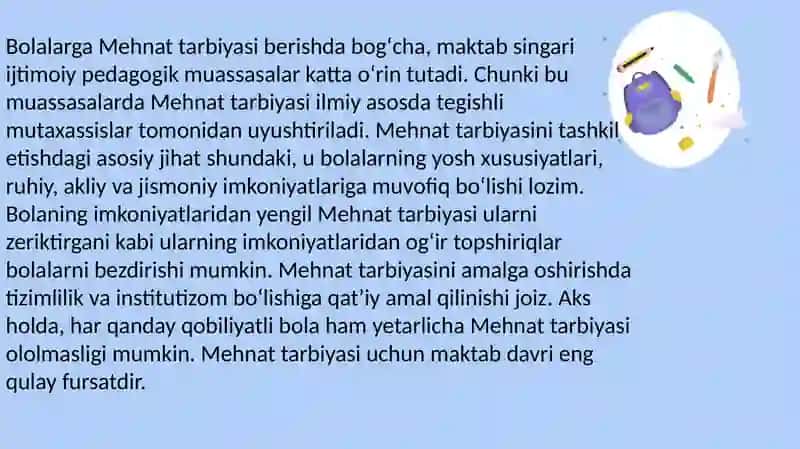 Mehnattarbiyasi 4