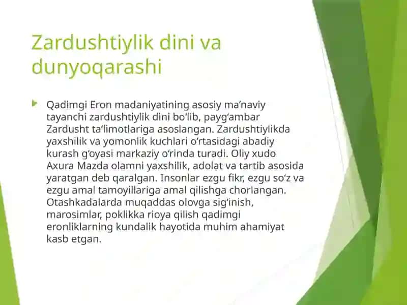 Qadimgi Eron madaniyati 4