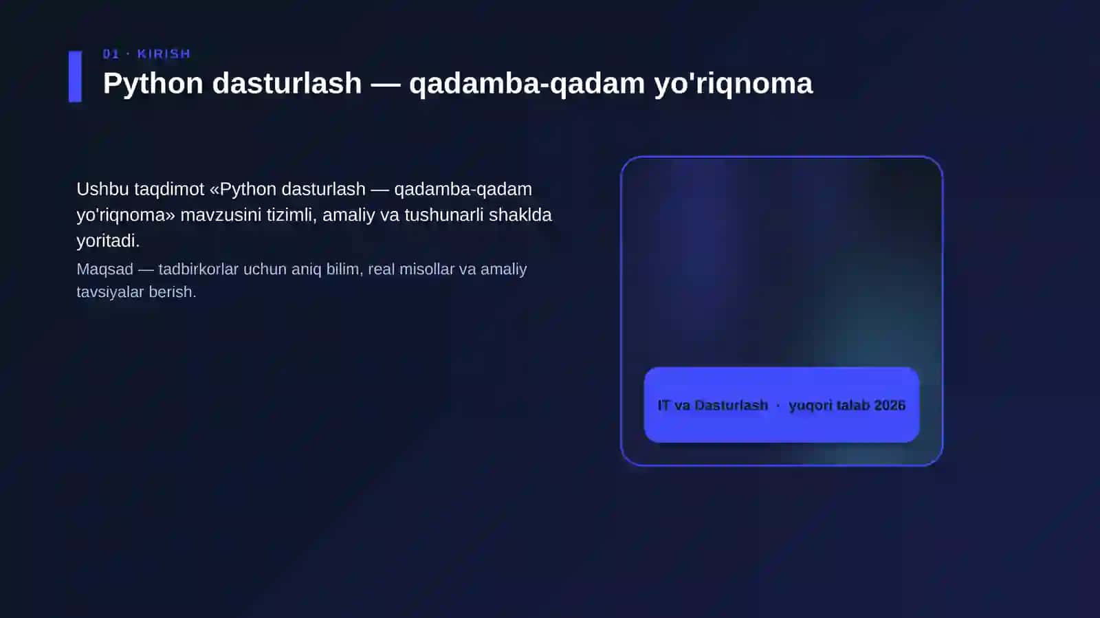 Python dasturlash — qadamba-qadam yo'riqnoma 4