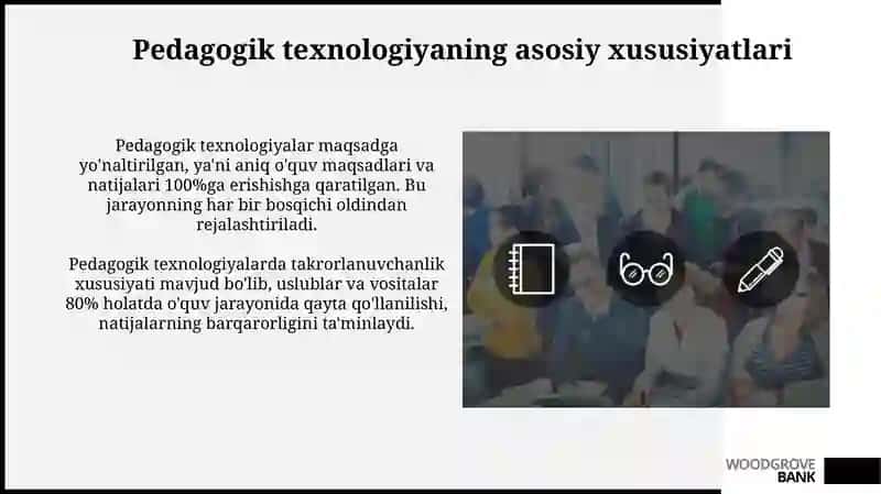 Pedagogik texnikaning xusuyatlar 4