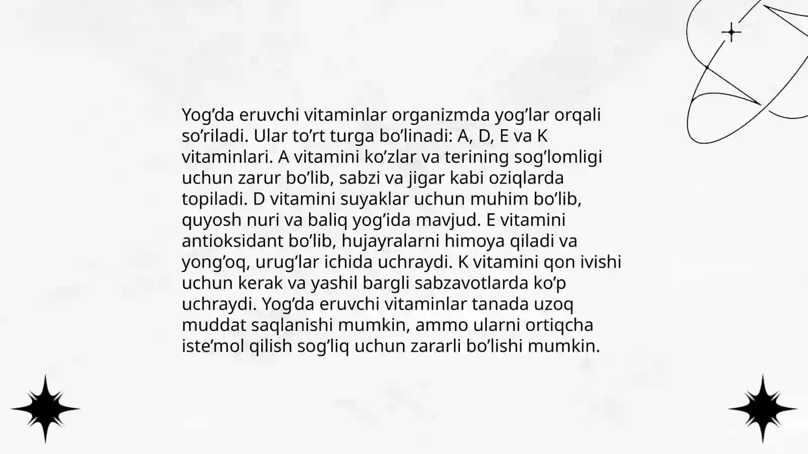 Suvda eruvchi vitaminlar 4