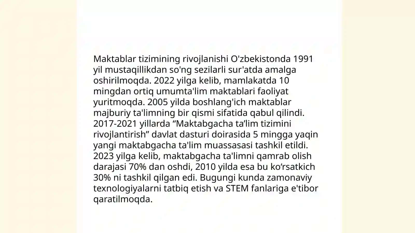 XX asr jahon taʼlim tizimidagi global tendensiyalar 4
