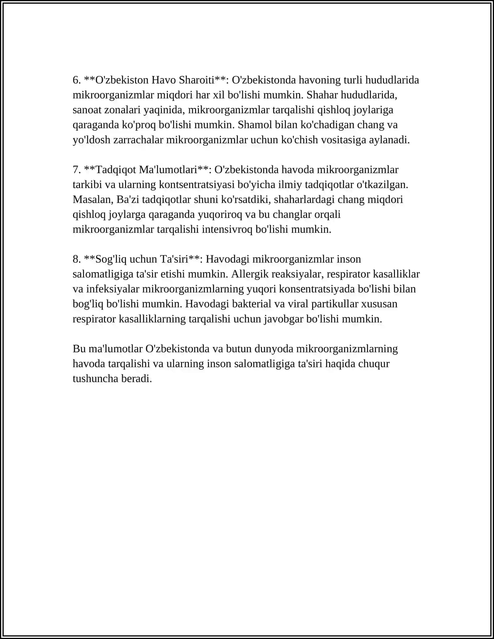 Mikroorganizmlarni tashqi muhitda tarqalishi 4