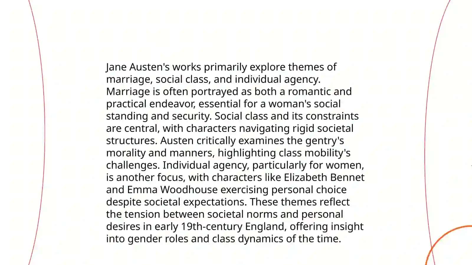 Jane Austen's Major Novels 4