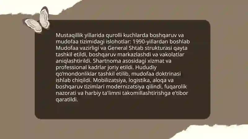Mustaqillik yillarida qurolli kuchlar 4