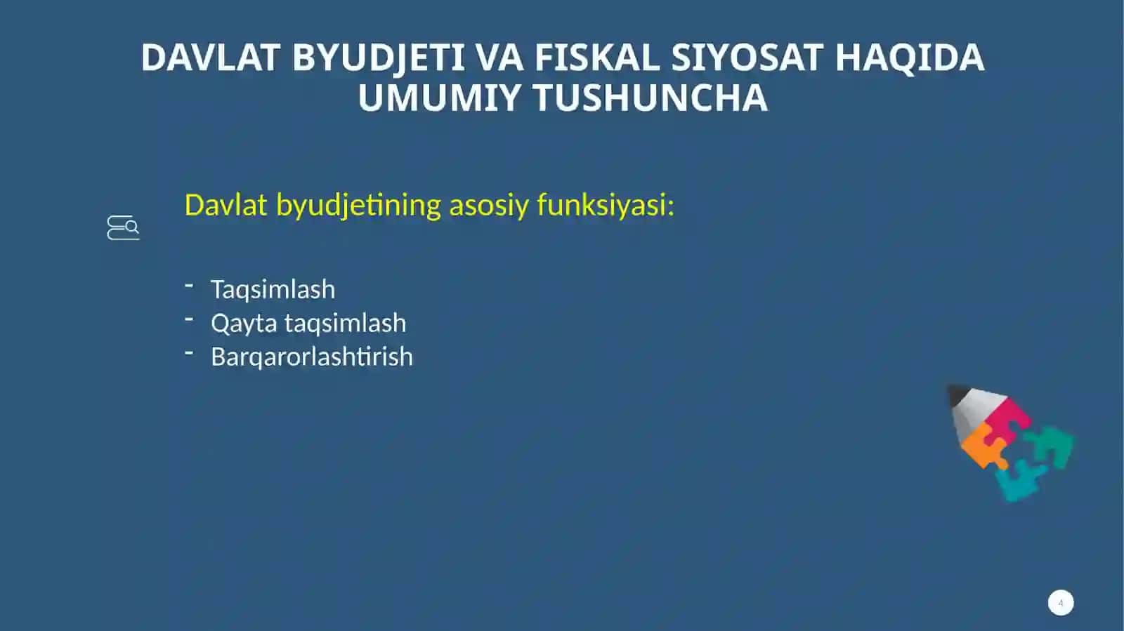 Fiskalsiyosat 4