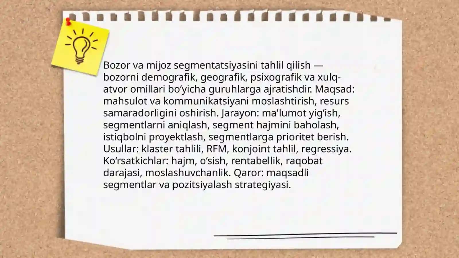 Marketing tahlil 4