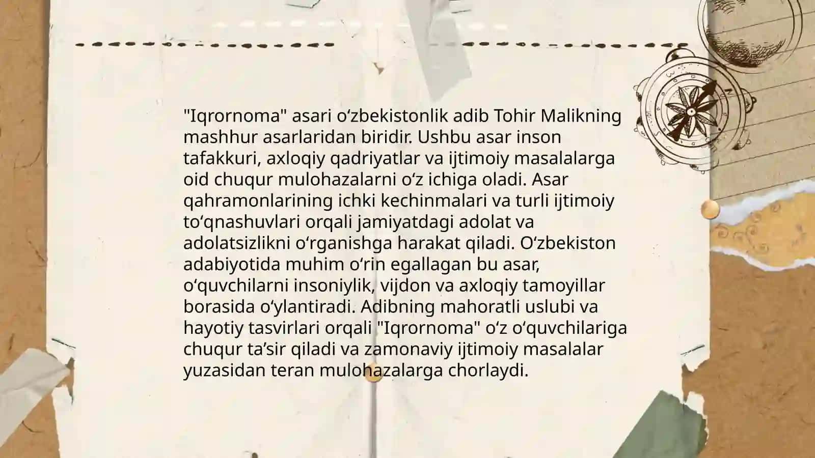 Lev Tolstoyning "Iqrornoma" asari 4