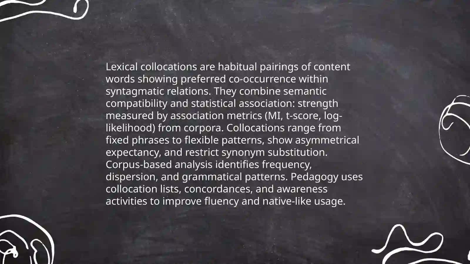 Syntagmatic Connections of Words 4