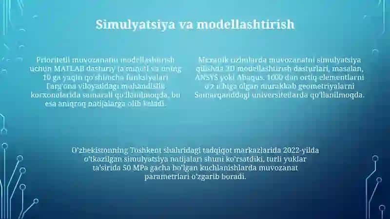 Mehkanik sistemali ustuvor muvozanat 4