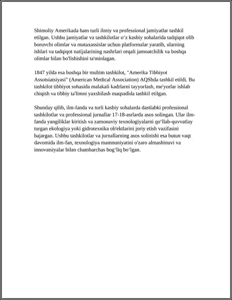 DUNYODA BIRINRCHI PROFESSIONAL TASHKILOT VA PROFESSIONAL JURNAL 4