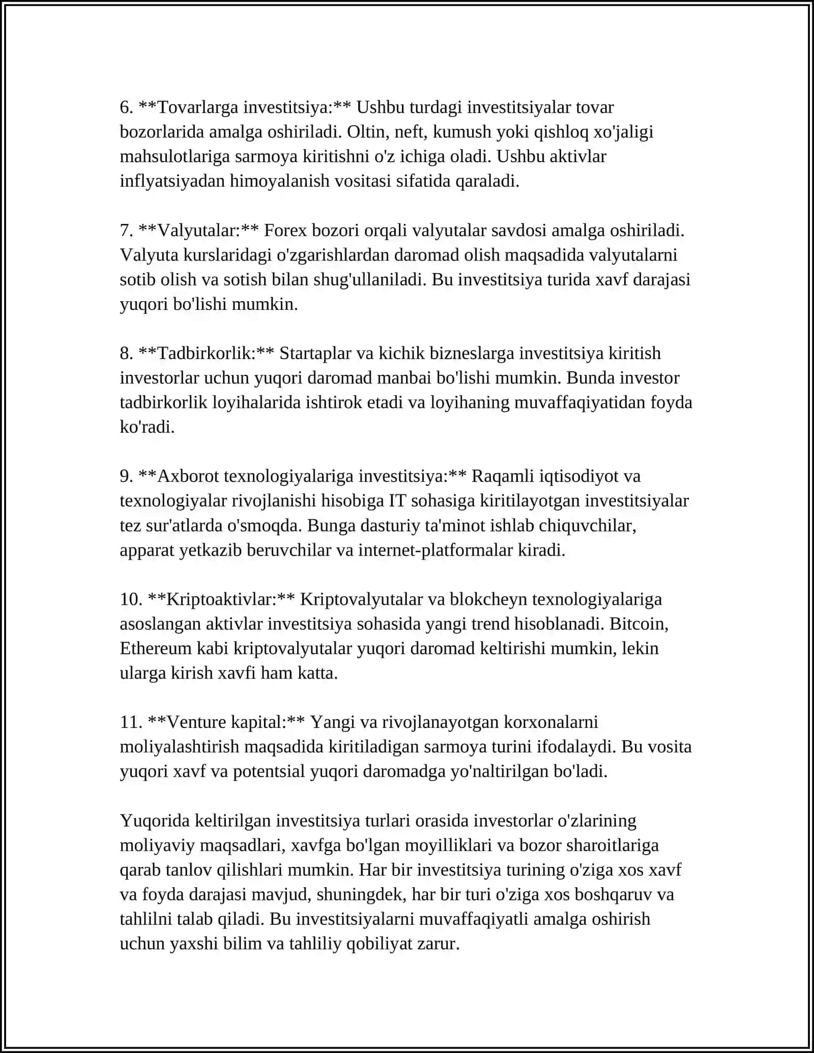INVESTITSIYALAR HISOBI 4