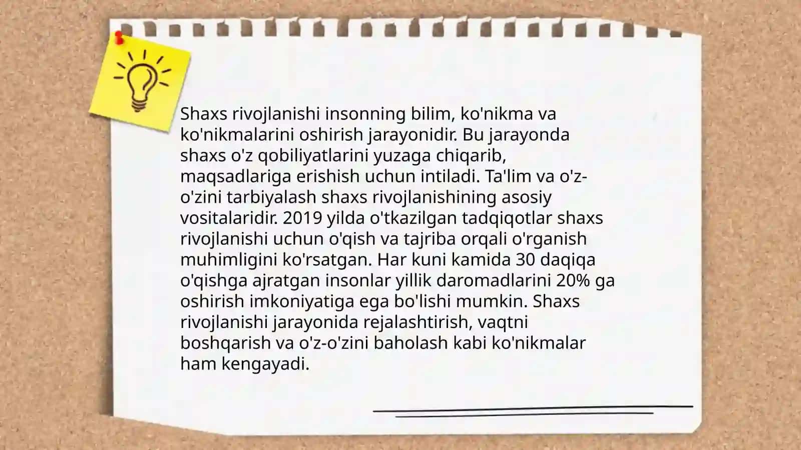 Shaxs asoslari 4
