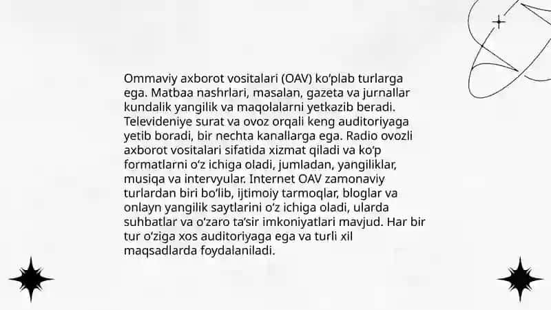 Media maydon tuzilishi va uning taʼsiri 4
