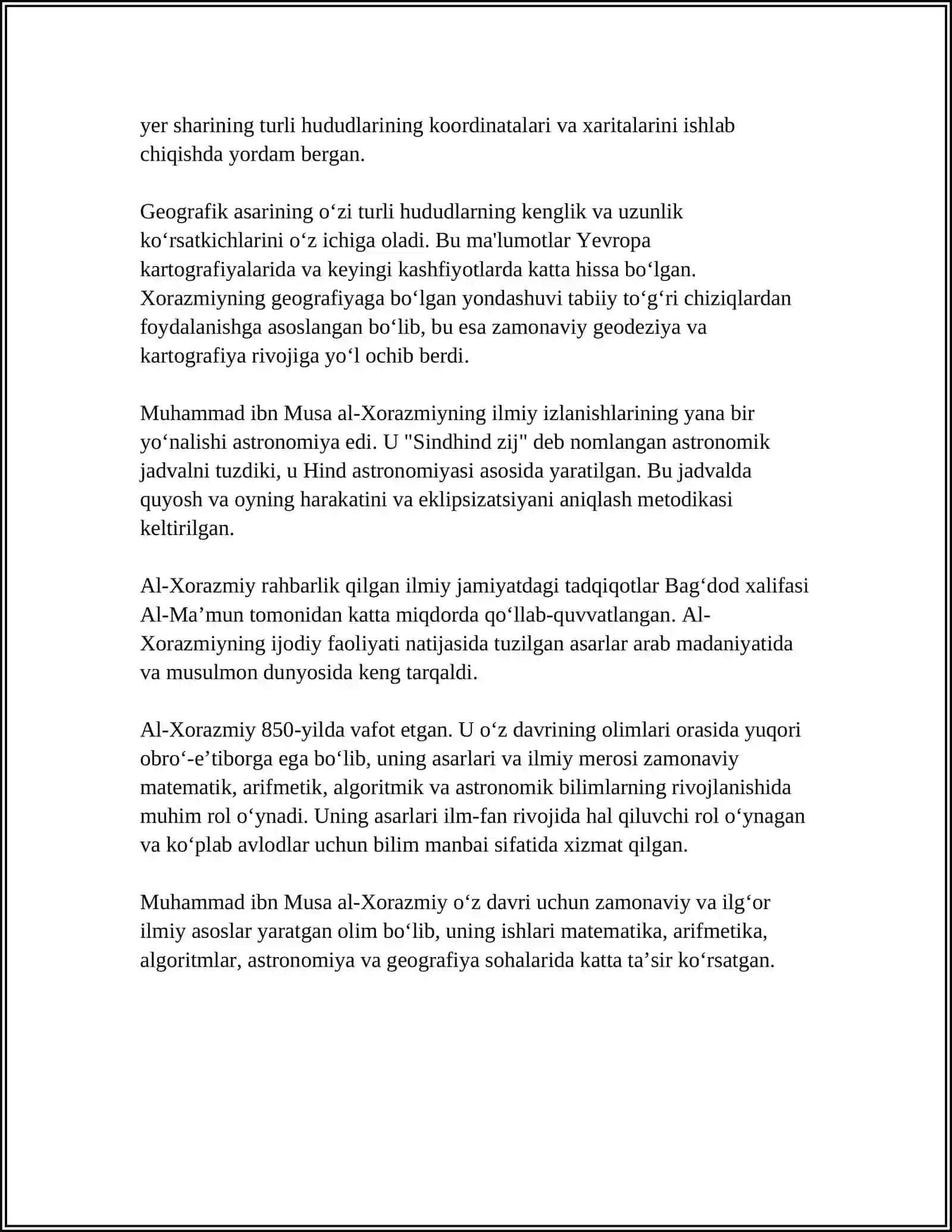 ALGEBRA ELEMENTLARI MAVZUSIDA TARIXIY MATERIALLARDAN FOYDALANISH 4