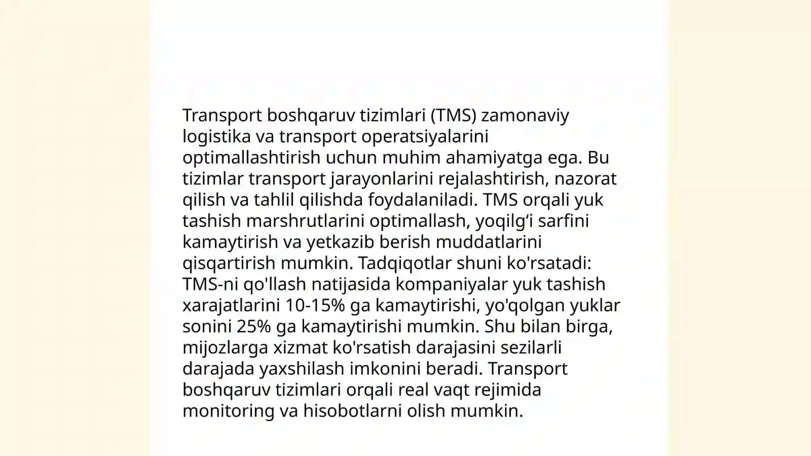 Amerika milliy Transport Intelletual tizimlari arxitekturasi 4