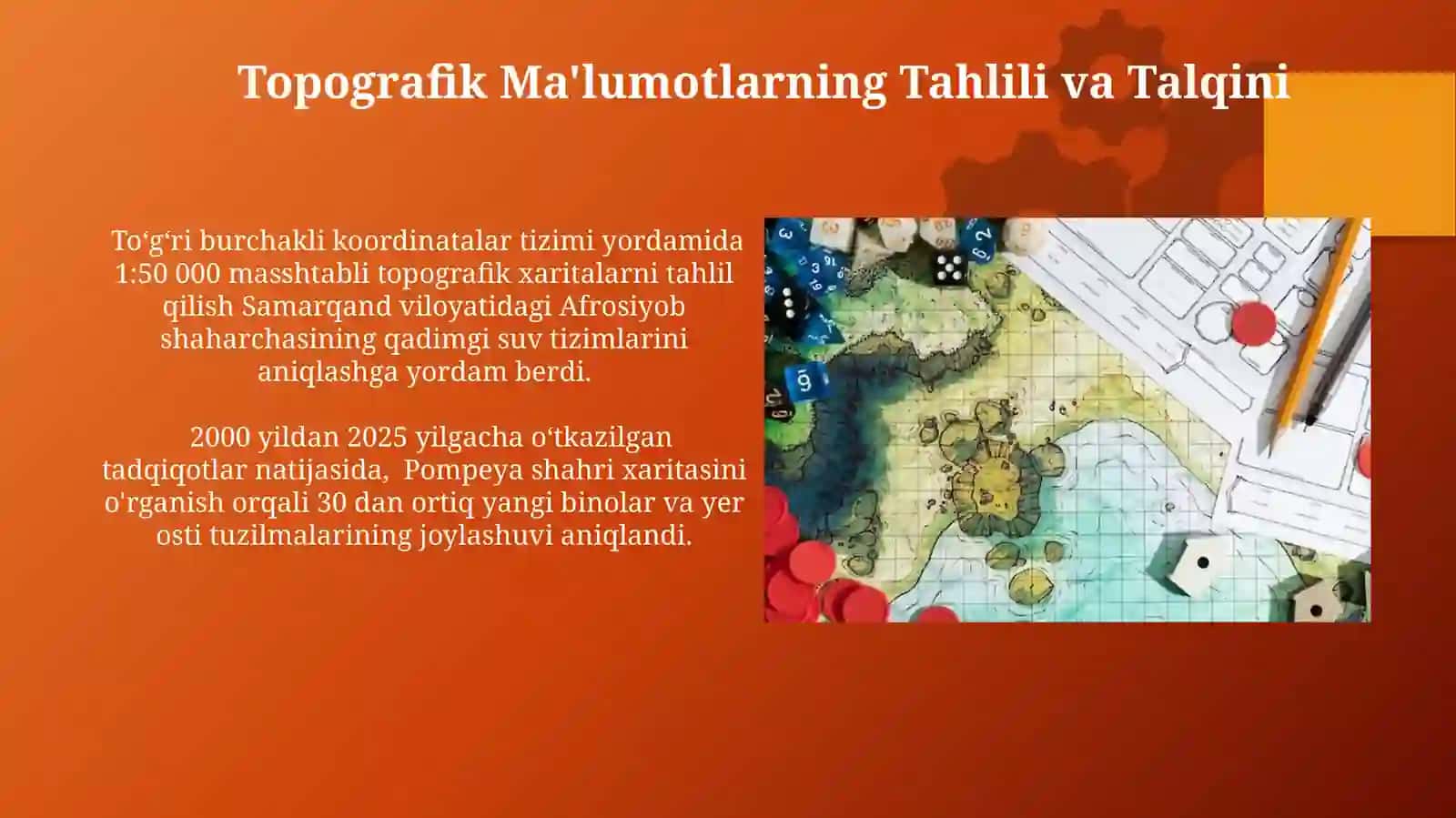 Arxeologiyada topografikxaritalarningqoʻllanilishi 4