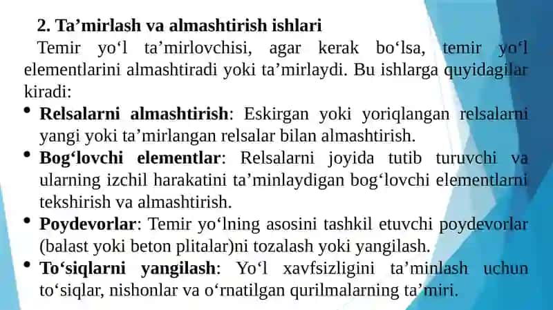 Temir yo‘l ta’mirlovchisi 4