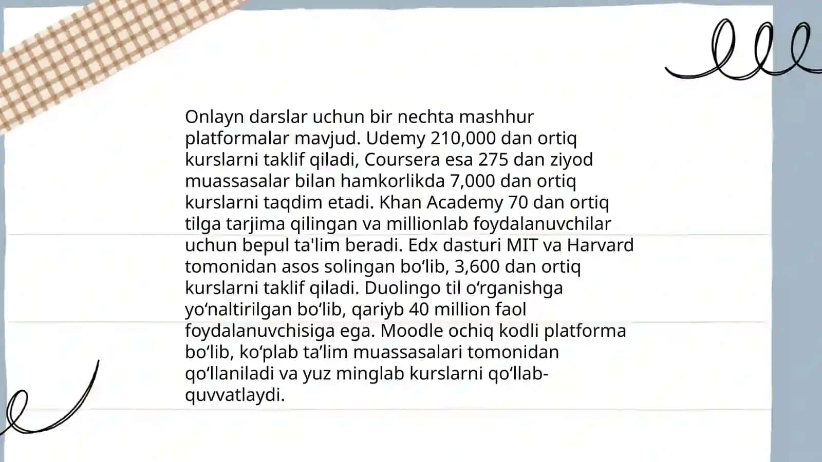 Web texnologiyalarining ta'limda qo'llanilishi 4