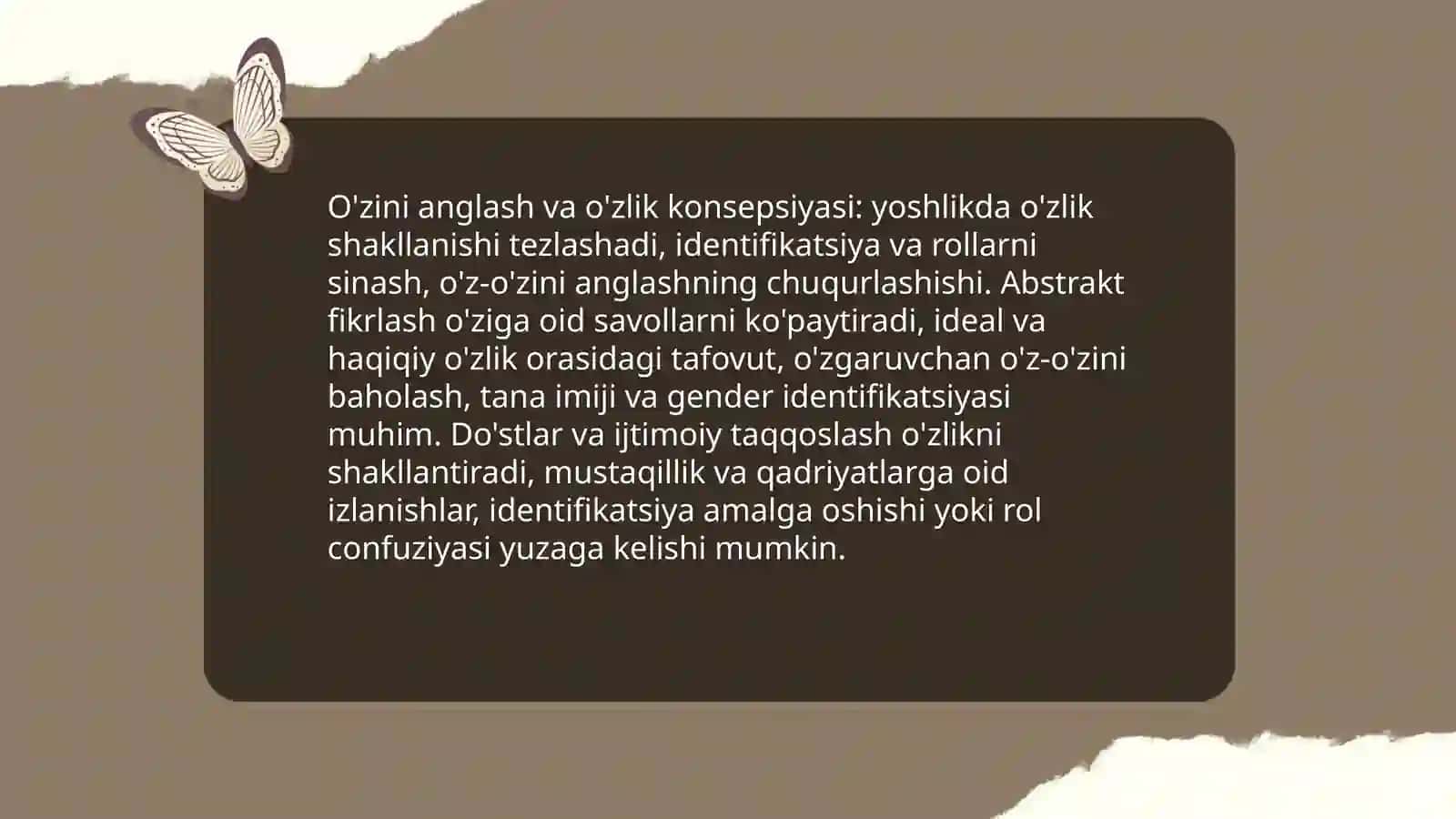 Yoshlik davri psixologiyasi xususiyatlari 4