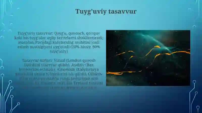 Xayol jarayonlari va turlari 4