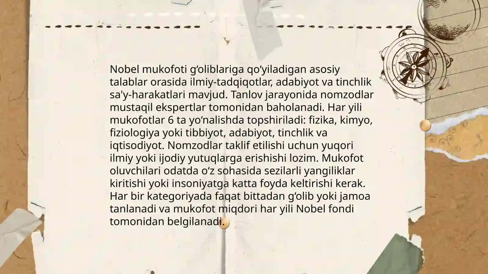 Nobil mukofati sovrindorlari va yutuqlari 4