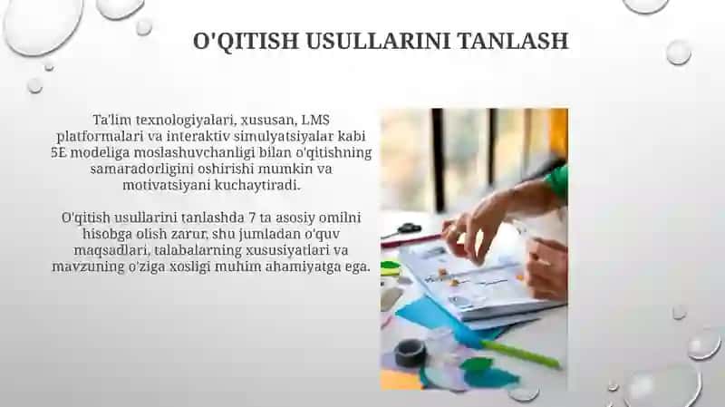 O‘rgatuvchi dasturlarni loyihalash metodikasi 4