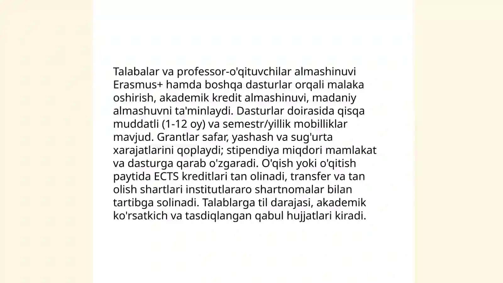Talim sohasida halqaro hamkorlik 4