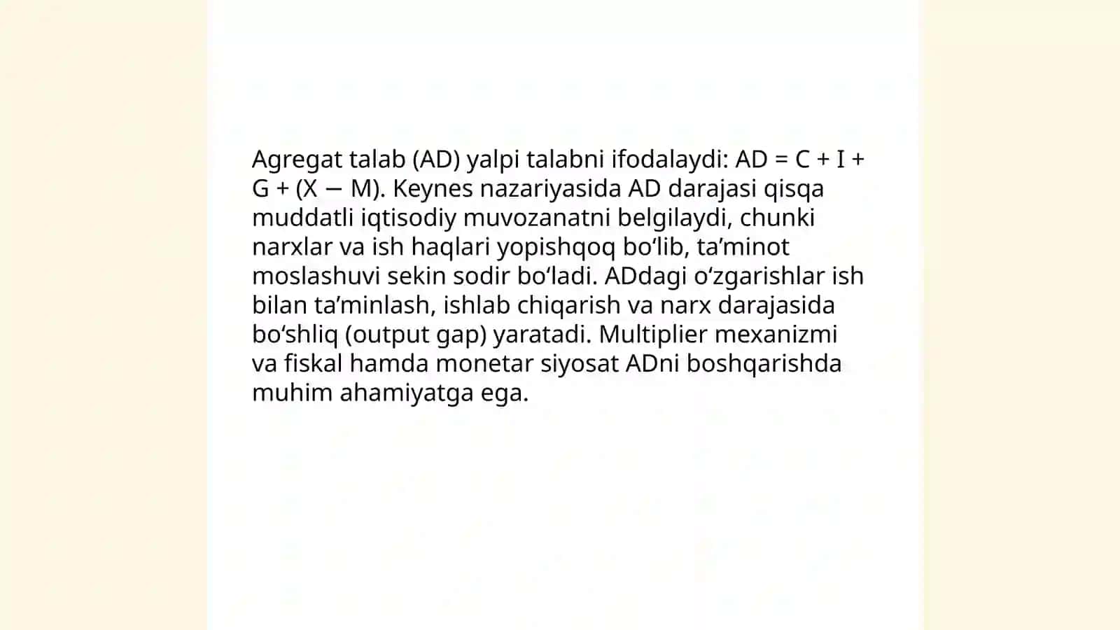 Keyns va keynschilik ta'limoti 4