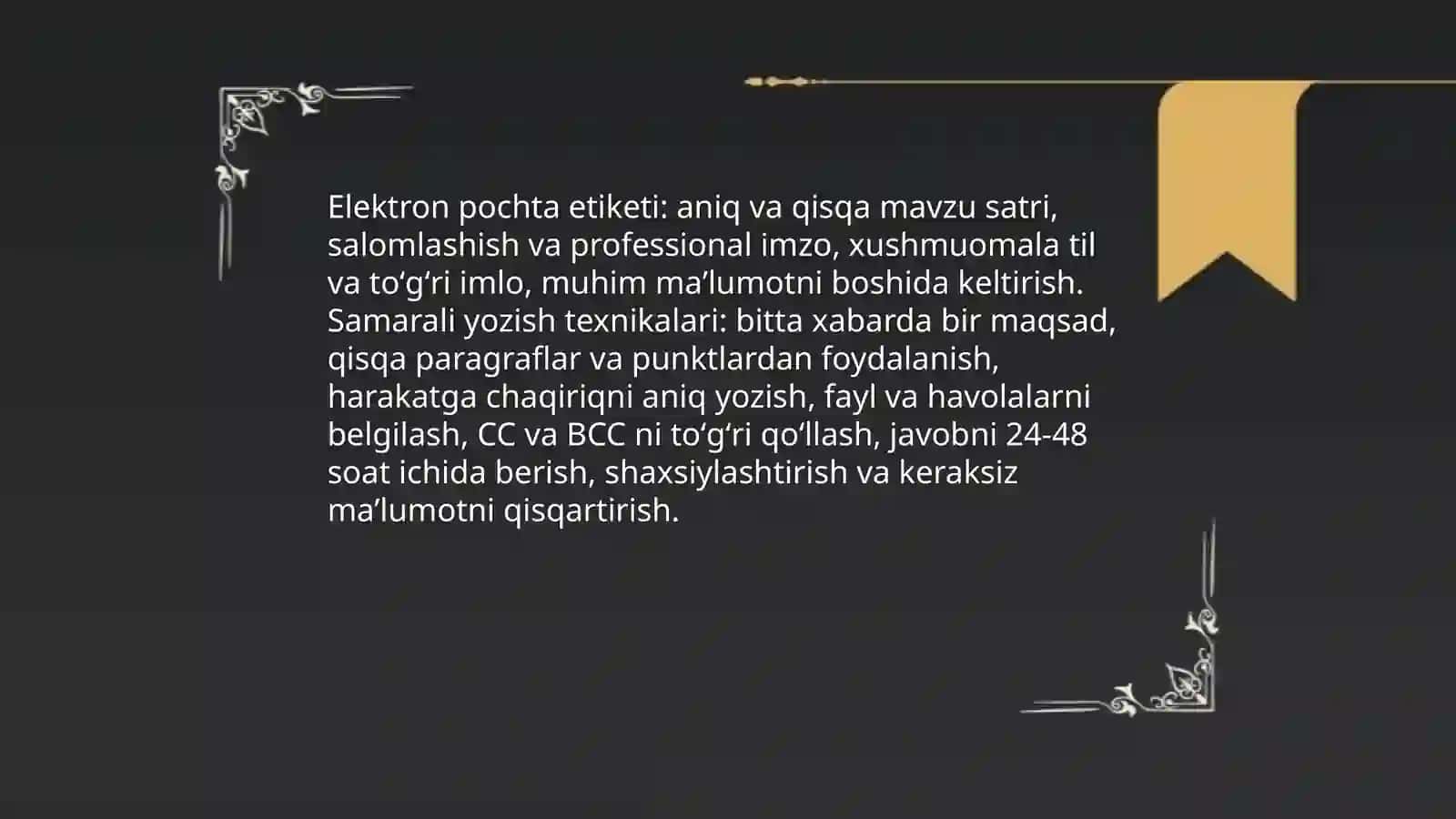 Raqamli vositalar va kasbiy muloqotda ularning qo'llanilishi 4
